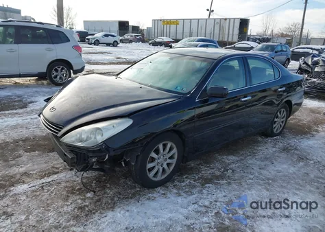 2003 Lexus Es 300 from USA, damaged, VIN JTHBF30G630144502